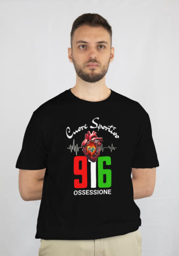 Unisex T-Shirt Cuore Sportivo für Alfisti und Liebhaber des 916 Spider / GTV